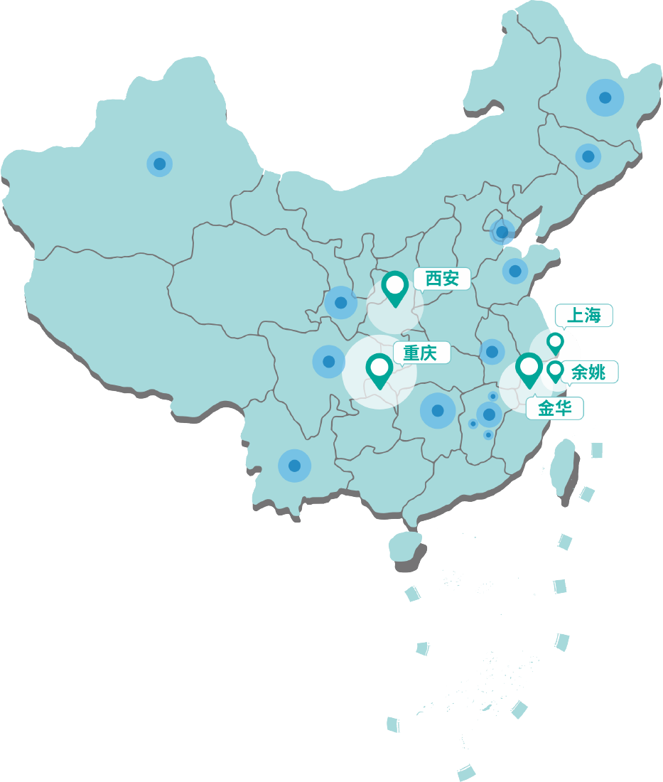 全国战略布局地图